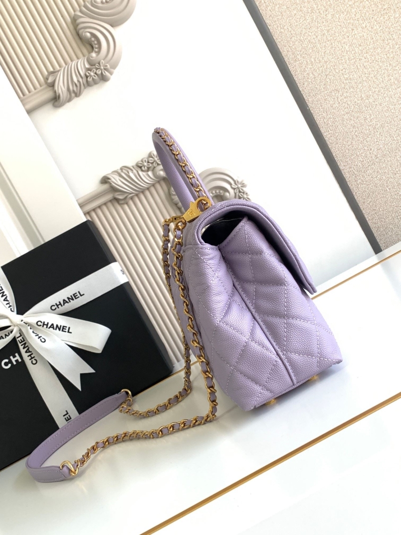 Ch**el top handle bags
